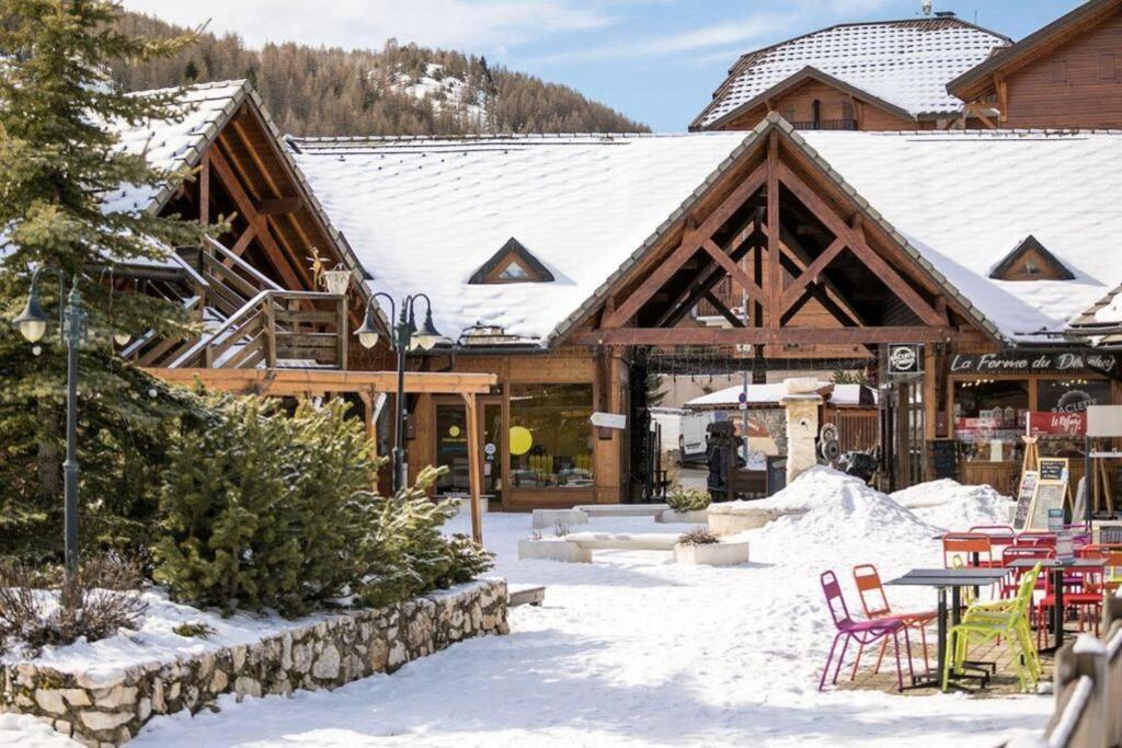Appartement Duplex Au Pied Des Pistes Le Devoluy Exterior foto